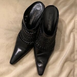 Via Spiga mesh mule 3.5" heel